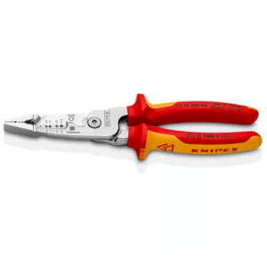 Pince d'électricien multifonctionnelle - modèle métrique - Knipex 13 76 200