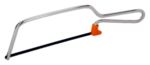 Mini-scies avec monture en fil d’acier