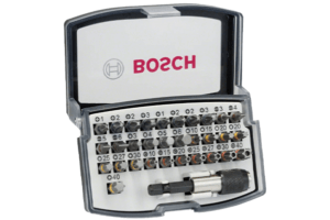 Jeu de 32 embouts de vissage Bosch