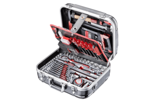 Coffret à outils en ABS  1/4" et 1/2"