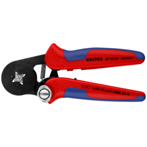 Pince à sertir auto-ajustable pour embouts de câble Knipex