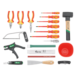 Kit d'outils d'électriciens - Apprentis - avec sac à dos