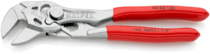 Mini- pince-multiprise et clé à molette dans un seul outil Knipex 86 03 125.