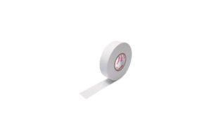 Ruban isolant blanc PVC 19 mm élastique et résistant aux UV – Scotch électricien