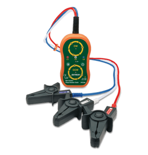 Testeur d'ordre des phases sans contact – Champ tournant - Extech PRT200.