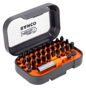 Jeu d'embouts à choc à torsion 1/4" pour vis à fente, Phillips, Pozidriv, TORX® et 6 pans - 31 pcs - 66IM/31C-1.