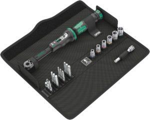 Clé dynamométrique avec accessoires 20 pcs - Click-Torque A 6 Set 1, 2,5-25 Nm