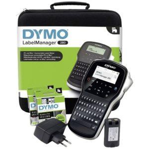 Etiqueteuse DYMO LabelManager 280 Kit - pour cassettes D1 6 mm, 9 mm, 12 mm