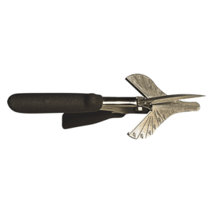 Cisaille à onglet avec poignée en plastique