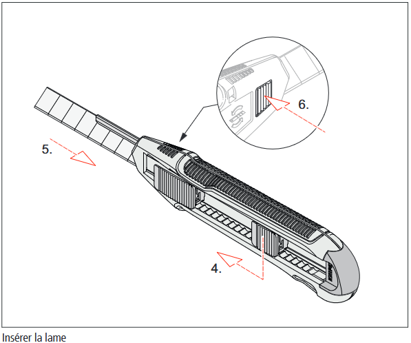 Lame de rechange pour le couteau universel - 90 10 165 BK - (10x) - Knipex 3