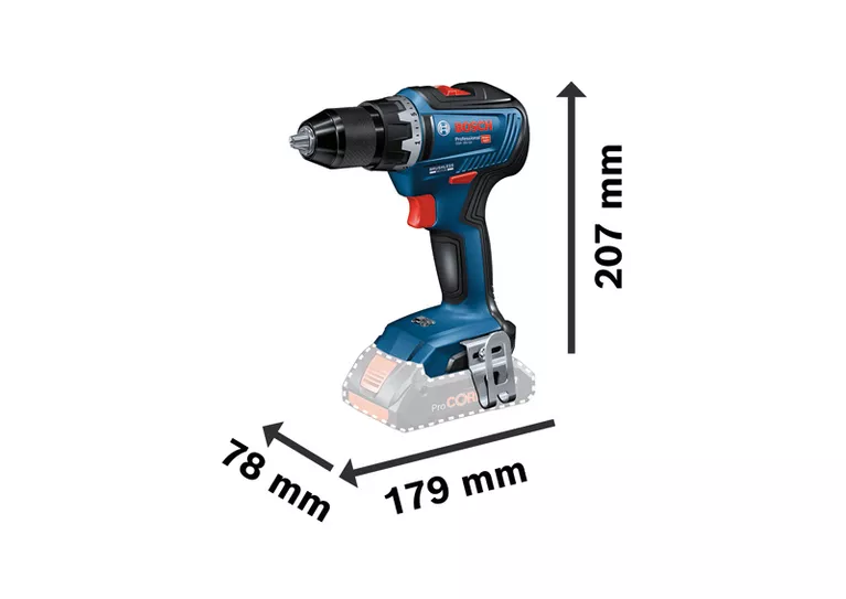 Perceuse-visseuse sans fil GSR 18V-55 - Bosch 0 601 9H5 204 2
