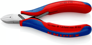 Petite pince coupante diagonale pour l'électronique Knipex 77 02 115