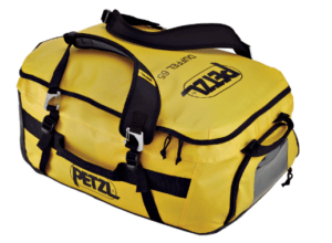 Sac de transport jaune/noir 65 litres DUFFEL 65 - Petzl