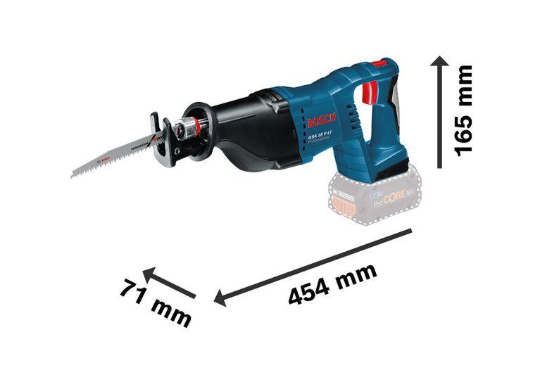 Scie sabre sans fil Bosch GSA 18V-LI Professional2