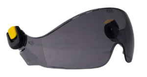 Visière VIZIR SHADOW de protection teintée avec système EASYCLIP pour casques VERTEX et STRATO - Petzl.
