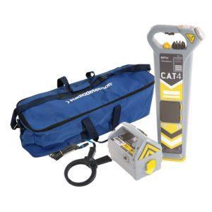 Kit de détecteurs de câbles 10/CAT4+DE31 + GENNY4-DE + 10/GENNY-CLAMP-100 + 10/CAT-GENNY-BAG + 10/GENNY-KIT – Radiodetection.