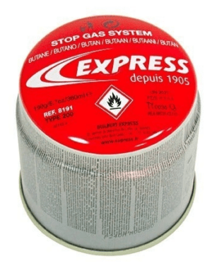 Cartouche de gaz butane pour lampes à souder