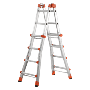 Échelle télescopique 4+4 - 5+5 - 6+6 échelons – GIERRE