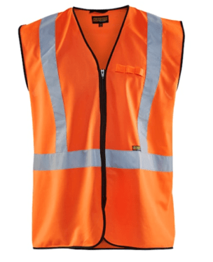 Gilet haute visibilité – Orange - MODEL 3029 – Quality 1022 – Colour 5300 – Taille L/XL