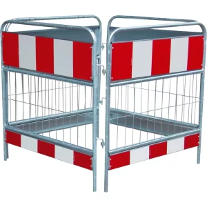 Barrière de protection pour fouille acier