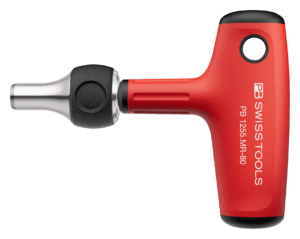 Porte-embouts à manche transversal avec cliquet PB 1255.MR-80