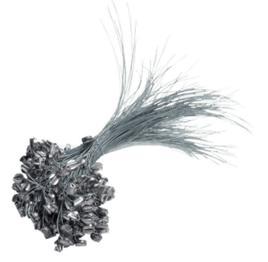 Joint en fil de plomb, Ø 8 mm, avec fil spiralé coulé, 200 mm de long, env. 450 pièces