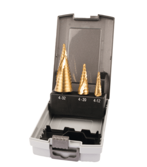 Set de 3 forets étagés Makita D-41872 (conique - étage)