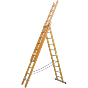 Type 114 - Echelle multifonctions synthétique, 3 plans - Non-conductrices