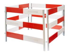 Barrière de puits en 2 parties avec R2 réflecteurs