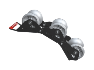 Galets de renvoi de câble - chaîne à 3 maillons