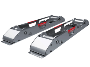 Dérouleur de câble, longueur 900 mm, lot de 2, construction en acier - AS 900