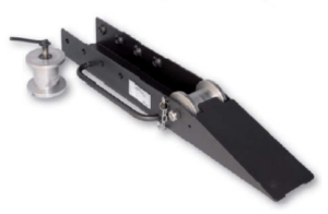 Patin de déroulement de câbles en acier