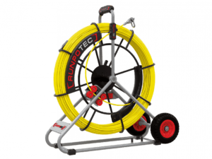 Aiguille en fibre de verre Ø 9 mm avec dévidoir en acier