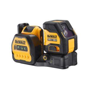 Niveau Laser croix XR 12V/18V DeWALT - Faisceaux verts - 1 BATTERIE 18V 2AH