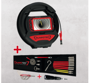 Caméra RC3+ RUNPOSTICKS Comfort, pour l'inspection de tuyaux jusqu'à 15m