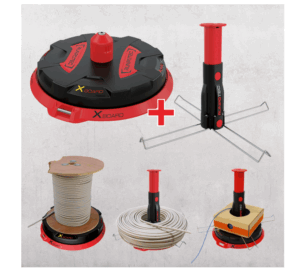 Kit XB 300 + mandrin multifonctionnel - dérouleur de câble professionnel universel, Ø 300 mm