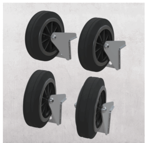 ROUES DE TRANSPORT DISPOSITIF DE LEVAGE RUNPOLIFTER 4500 - 4 PIÈCES