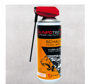 Mousse lubrifiante pour câbles, 400 ml, boîte avec embout spécial dépliable