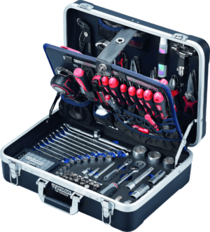 Coffre à outils en abs Proton TB-196ABS 1/4"+1/2"