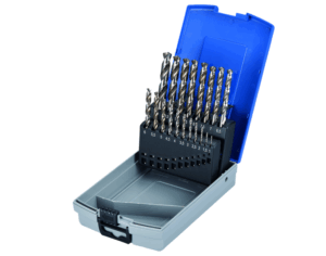 Boîte de mèches Proton D-19GS Jeu de forets hélicoïdaux HSS-G 19 pièces, 1 - 10 mm