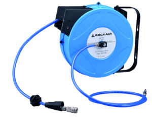Enrouleur de tuyau d'air comprimé Rockair LSR-18PU, métal