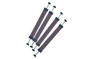 Kit de bandes abrasives Proton pour scie à chantourner 12 x 130 mm