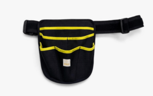 Trousse à outils d’électricien en toile noir-jaune