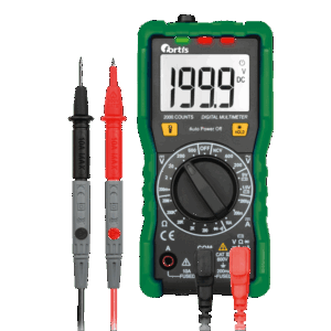 Multimètre à affichage 0.1 mV-600 V - Fortis