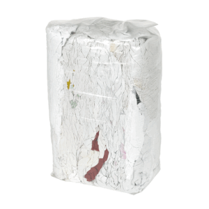 Chiffons textiles de nettoyage TB en coton blancs