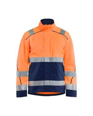 Veste haute-visibilité Orange fluo/Marine