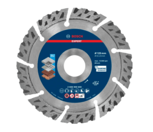 Disque à tronçonner diamanté EXPERT MultiMaterial 125 mm
