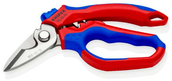 Ciseaux d'électricien coudés - Knipex 95 05 20 SB