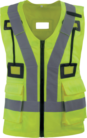 Gilet haute visibilité – Orange - pour harnais