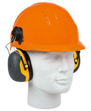 Casque anti-bruit de casque 3M PELTOR X2P3E, gris jaune